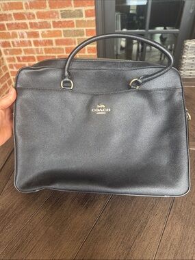 Coach Leather Computer Bag